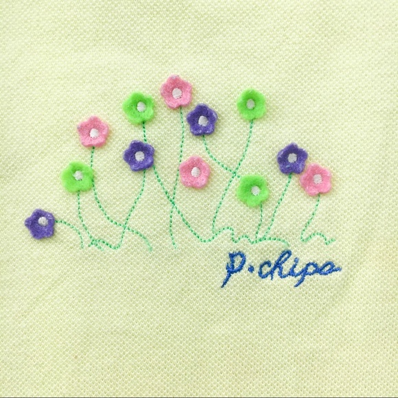 Potato Chips Pale Green Kids’ Tee W/ Mock Neck - Picture 2 of 4